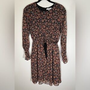 Jason Wu Floral Black and Pink Dress